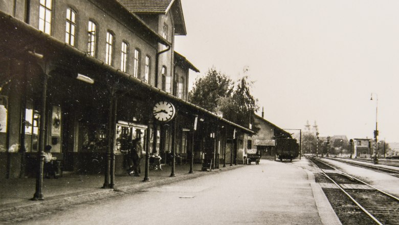 Stacja kolejowa w  Tulln, © Egon Schiele Archiv Gradisch