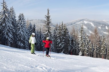 Skifahren in Arabichl, © Wiener Alpen in Niederösterreich/ Franz Zwickl